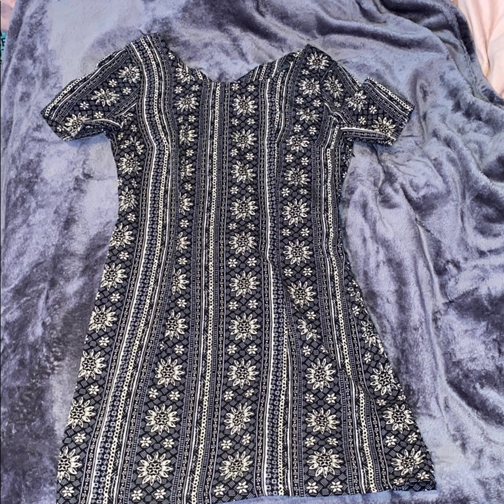 Aztec Print Dress